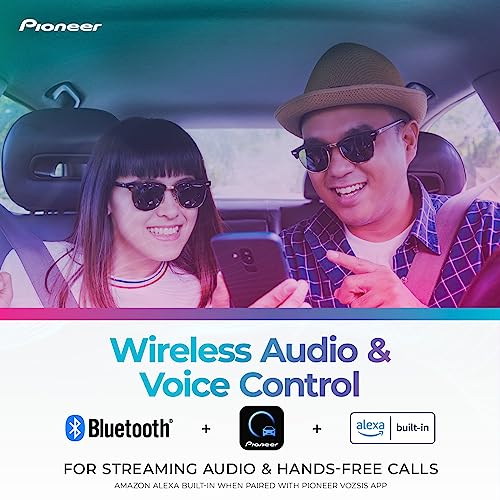 Pioneer DMH-WT3800NEX Digital Multimedia Receiver with Wireless Apple CarPlay and Android Auto, 9” Capacitive Floating Screen, Single-DIN, Built-in Bluetooth and WiFi, Amazon Alexa via App Pioneer DMH-WT3800NEX Digital Multimedia Receiver with Wireless Apple CarPlay and Android Auto, 9” Capacitive Floating Screen, Single-DIN, Built-in Bluetooth and WiFi, Amazon Alexa via App